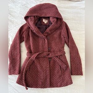 Fall/spring maroon jacket